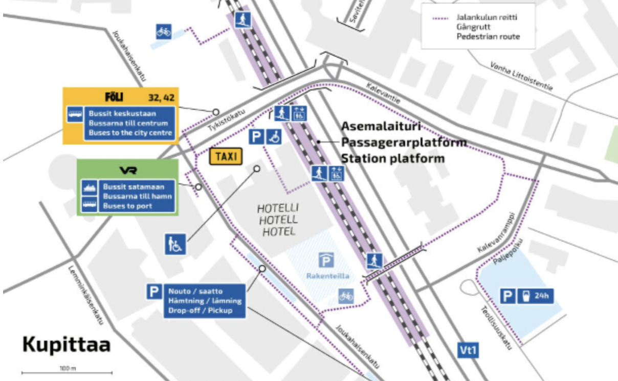 Junaliikenne Turun päärautatieaseman ja Kupittaan välillä tauolle kahdeksi  vuodeksi - Osto&Logistiikka