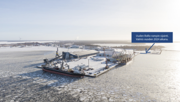 Porin ja Rauman satamille EU-rahaa lastausramppeihin