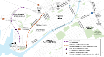 Turun uuden satamaradan suunnittelu alkoi