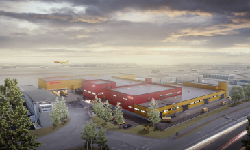 DHL Express rakennuttaa uuden logistiikkakeskuksen Vantaalle