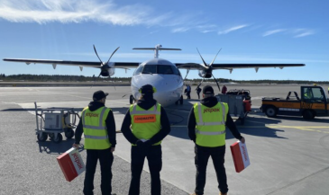 Jetpak aloitti Vaasassa lentorahtipalvelun