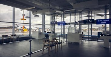 Schengen-terminaalin laajennus valmistui