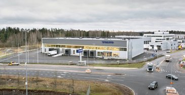 Volvolle logistiikkakeskus Vantaan Viinikkalaan